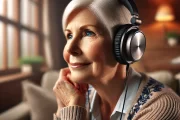 Audiolibros accesibles para adultos mayores con baja visión